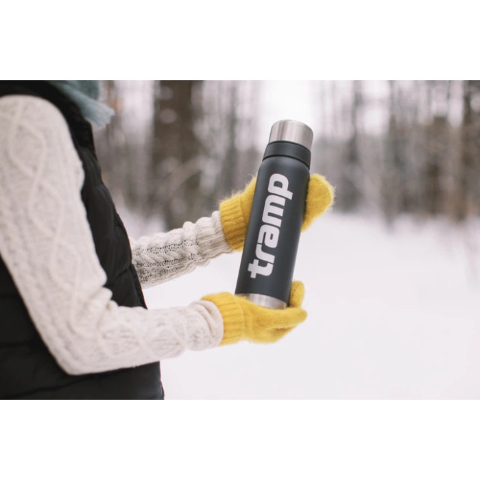 Термос TRAMP Grey Expedition Line 0,9л UTRC-027