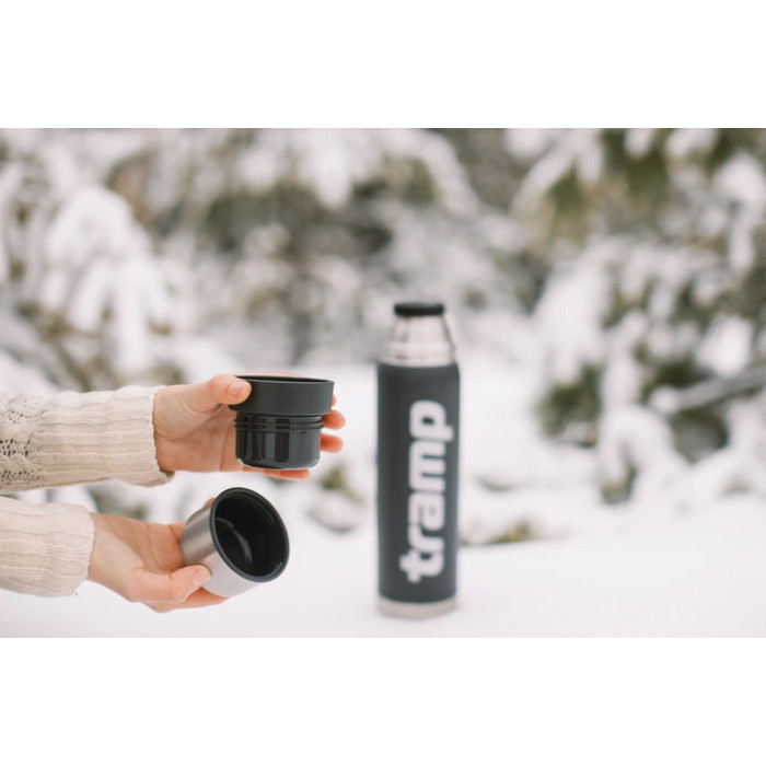 Термос TRAMP Grey Expedition Line 0,9л UTRC-027