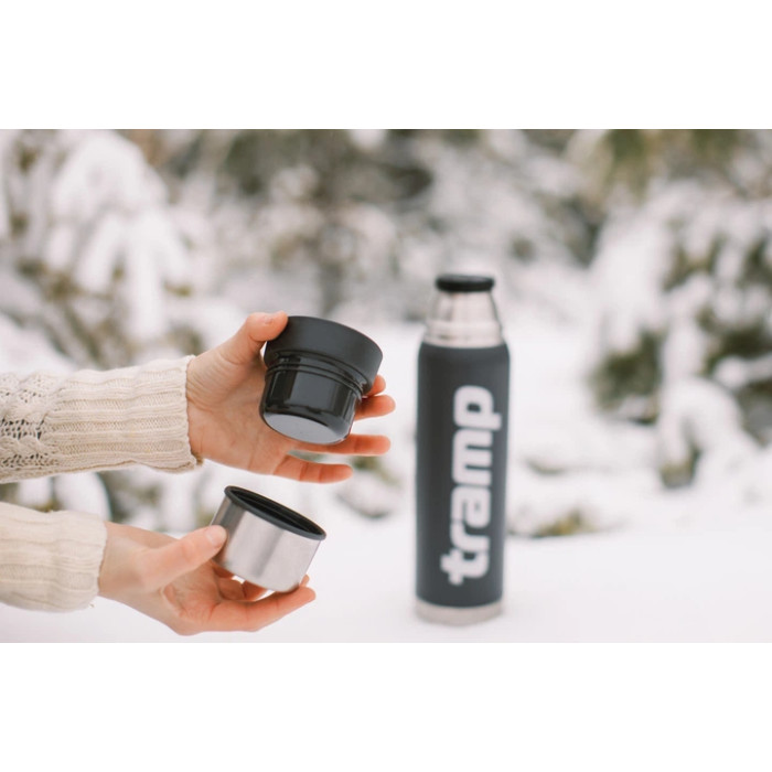 Термос TRAMP Grey Expedition Line 0,9л UTRC-027