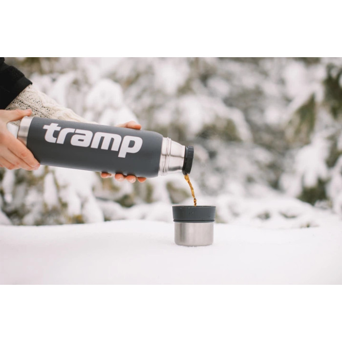 Термос TRAMP Grey Expedition Line 0,9л UTRC-027