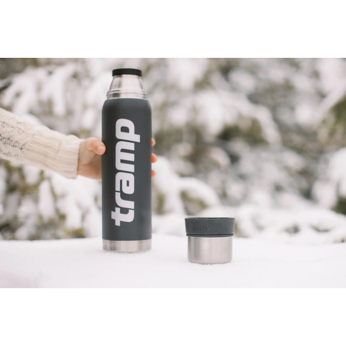 Термос TRAMP Grey Expedition Line 0,9л UTRC-027