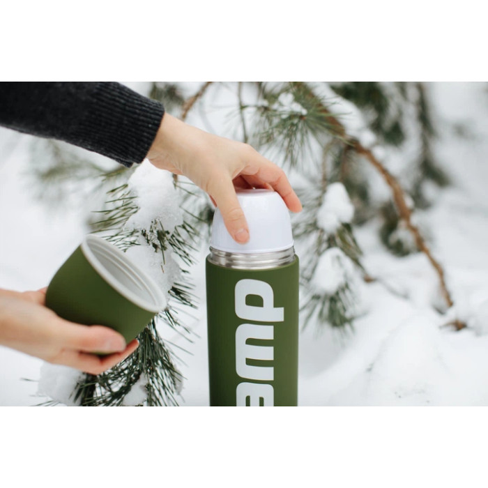 Термос TRAMP Khaki Soft Touch 1.2 л  UTRC-110