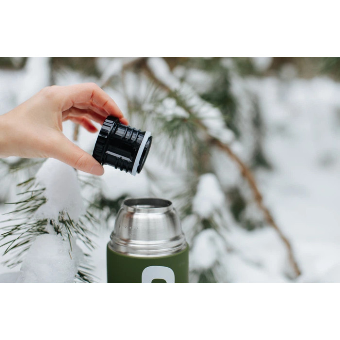 Термос TRAMP Khaki Soft Touch 1.2 л  UTRC-110