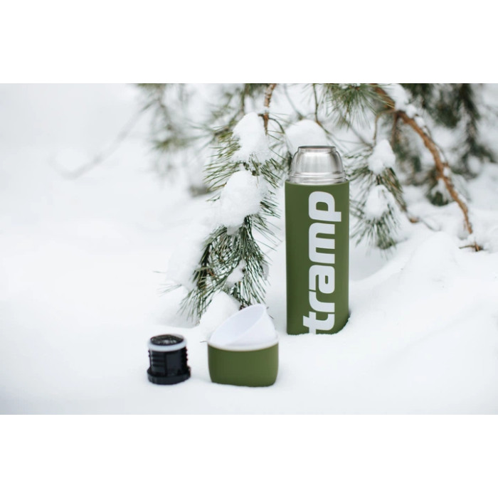 Термос TRAMP Khaki Soft Touch 1.2 л  UTRC-110