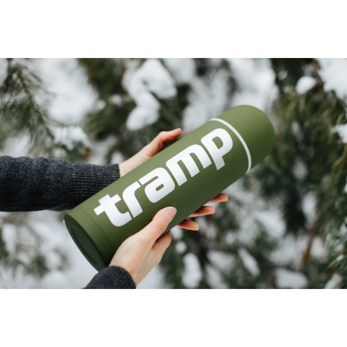 Термос TRAMP Khaki Soft Touch 1.2 л  UTRC-110