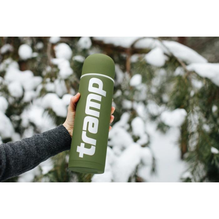 Термос TRAMP Khaki Soft Touch 1.2 л  UTRC-110