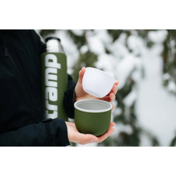 Термос TRAMP Khaki Soft Touch 1.2 л  UTRC-110