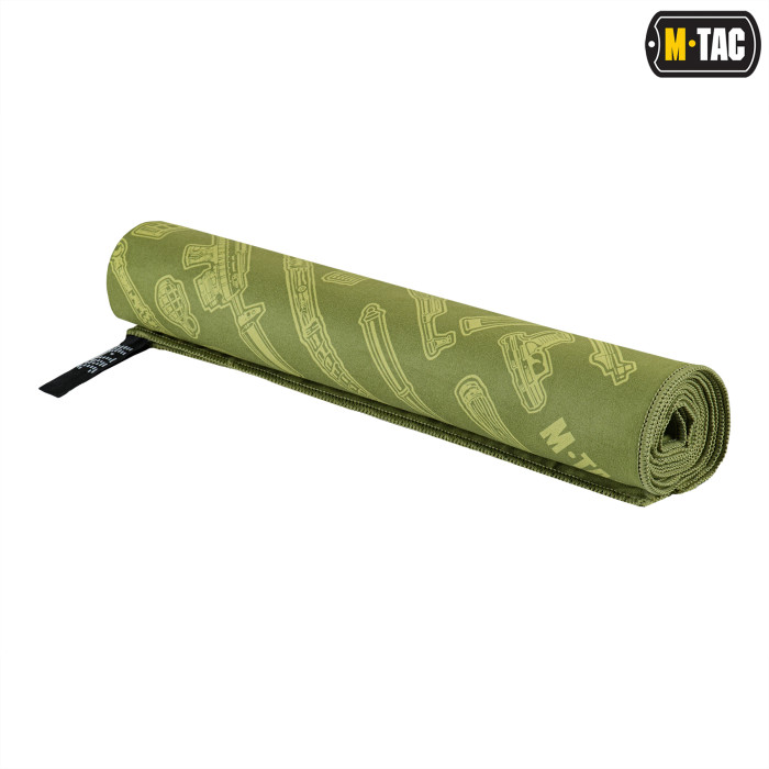 M-Tac рушник мікрофібра Weapon 150х75 green