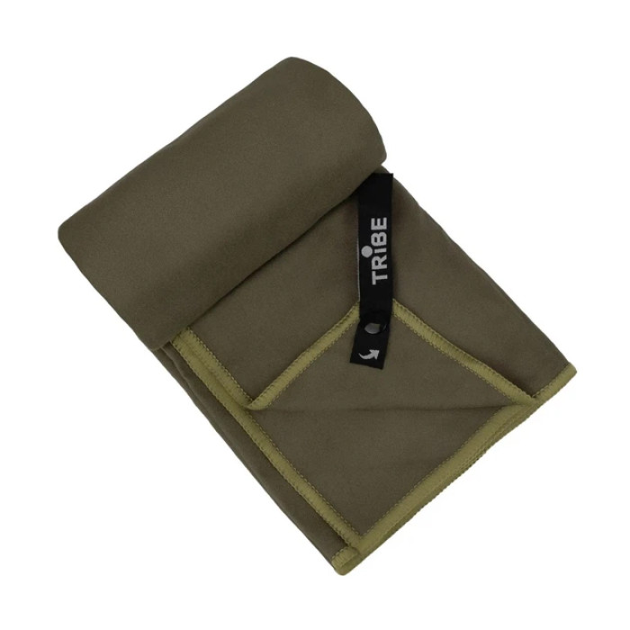 Рушник TRIBE Army Green S з мікрофібри Pocket Towel 40x80 см T-LC-0001