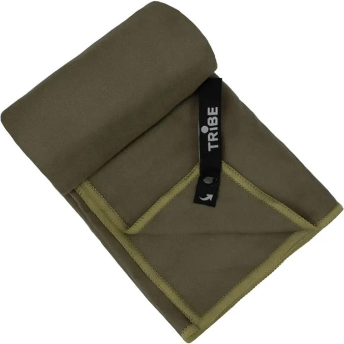 Рушник TRIBE Army Green L з мікрофібри Pocket Towel 60x120 см T-LC-0001