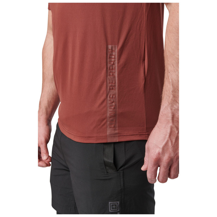 Футболка Black L 5.11 тактична потовідвідна Tactical No Mercy PT-R Short Sleeve Top  82133-1112
