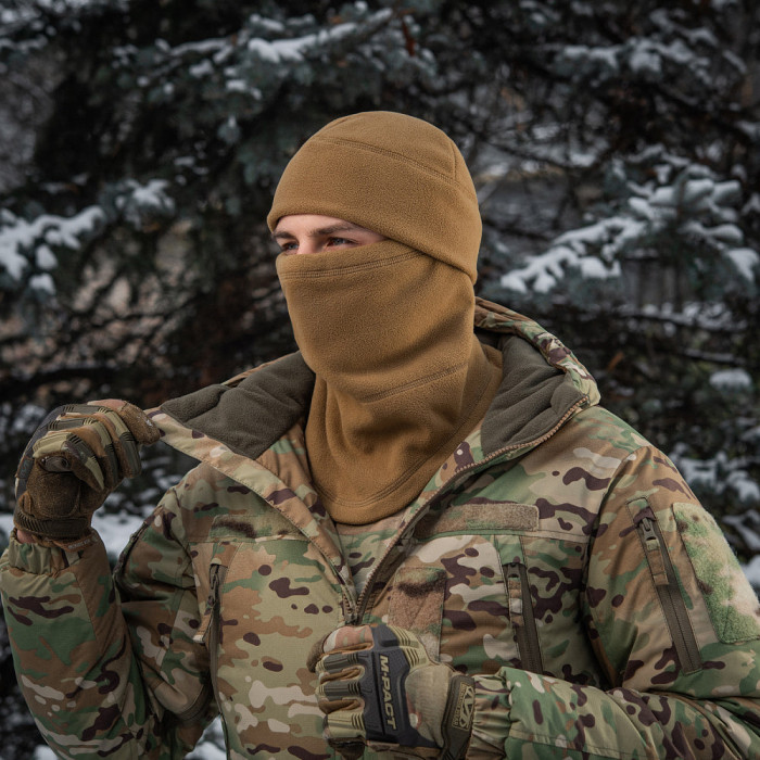 M-Tac шарф-труба анатомічний з затяжкою Elite фліс (320г/м2) Army Olive L/XL