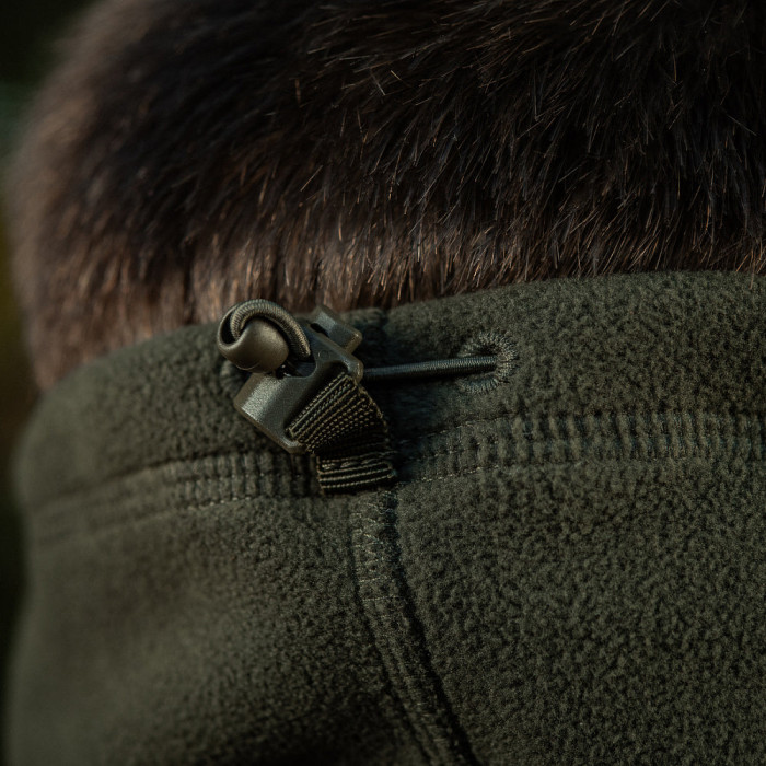 M-Tac шарф-труба анатомічний з затяжкою Elite фліс (320г/м2) Army Olive L/XL