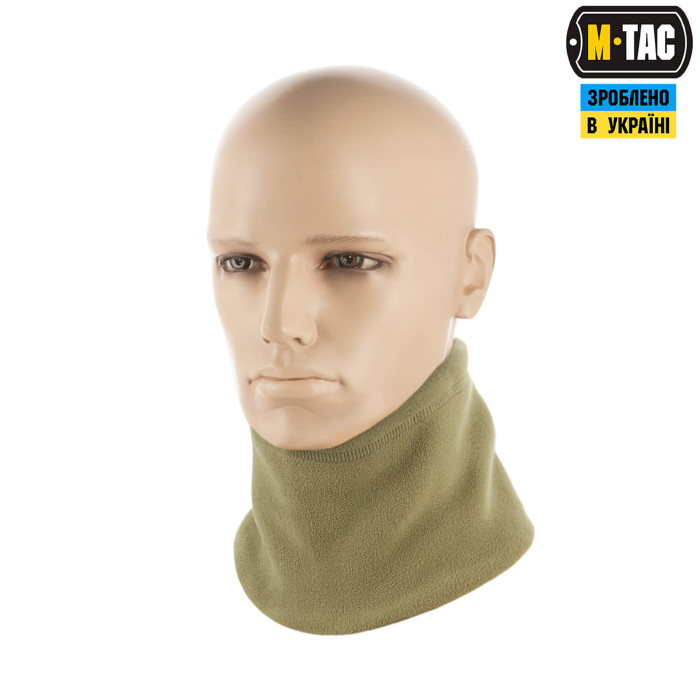 M-Tac шарф-труба Elite короткий з затяжкою фліс (320г/м2) Army Olive S/M