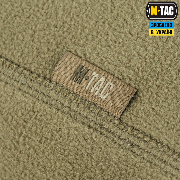 M-Tac шарф-труба Elite короткий з затяжкою фліс (320г/м2) Army Olive S/M