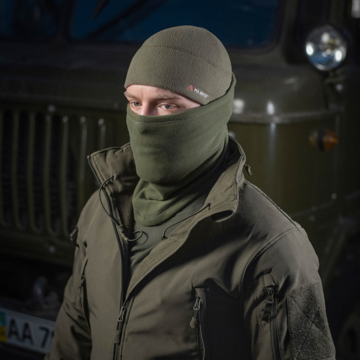 M-Tac шарф-труба анатомічний Polartec Dark Olive S/M