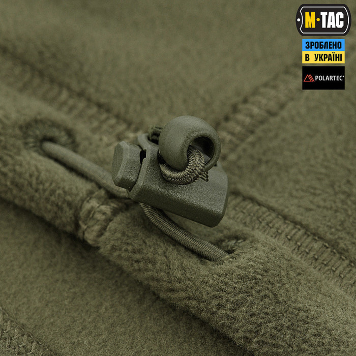 M-Tac шарф-труба анатомічний з затяжкою Polartec Army Olive L/XL