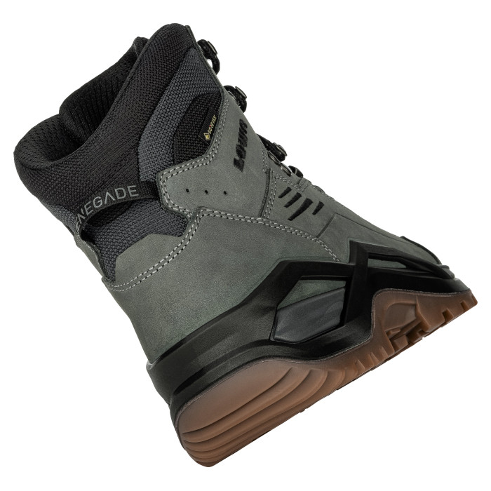 Черевики LOWA Grey-black 42,5 Renegade Evo GTX MID 311916-9499