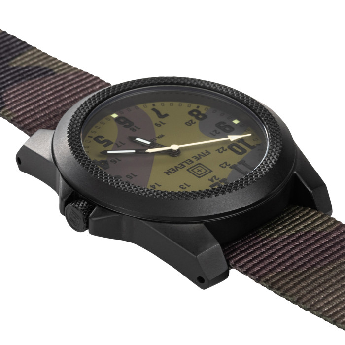 Годинник 5.11 Black/Camouflage Tactical PATHFINDER Watch 56623-536