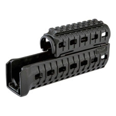 Цівка DLG TACTICAL Black DLG-099 AK47/74 Polymer M-LOK Hadguard with Bottom Picatinny Z3.5.23.008