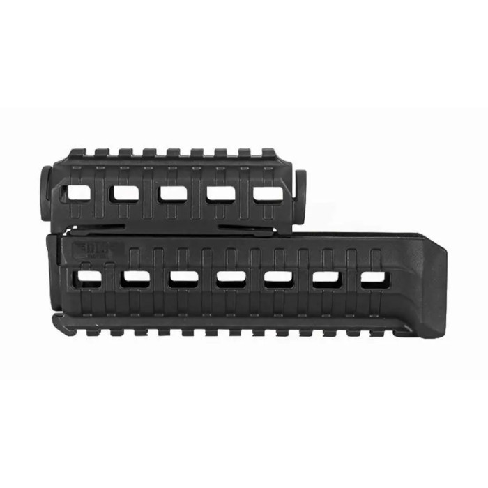 Цівка DLG TACTICAL Black DLG-099 AK47/74 Polymer M-LOK Hadguard with Bottom Picatinny Z3.5.23.008