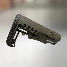 Приклад Tactical Olive 4,5 см DLG TBS  with PCP (DLG-087\052) з вис підщічником антабка на 2 стор  Z