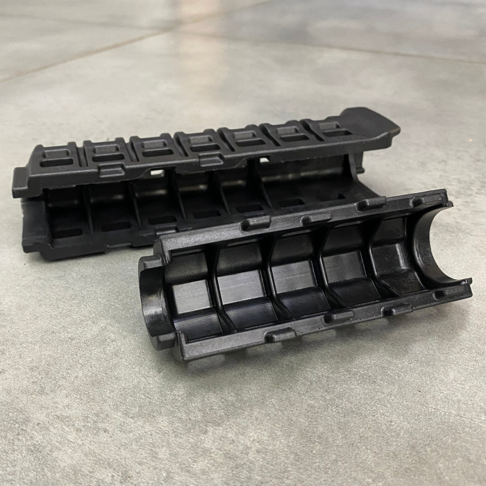 Цівка Tactical Black на АК (DLG-136) M-LOK HANDGUARD Z3.5.23.035