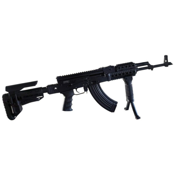 рукоятка Tactical Black пістолетне для АК47(DLG-098) обгумована з відсіком Z3.5.23.009