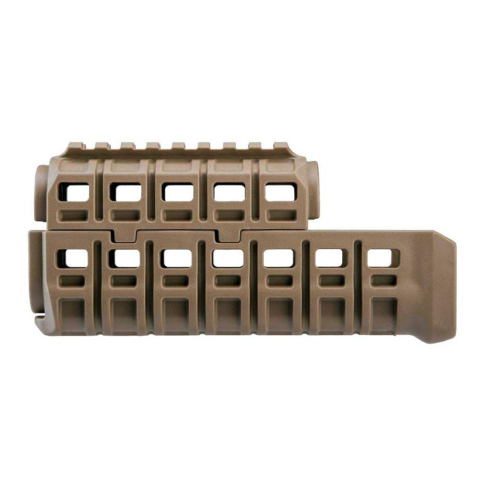 Цівка Tactical Olive на АК74 (DLG-136) HEAT SHIELD HANDGUARD