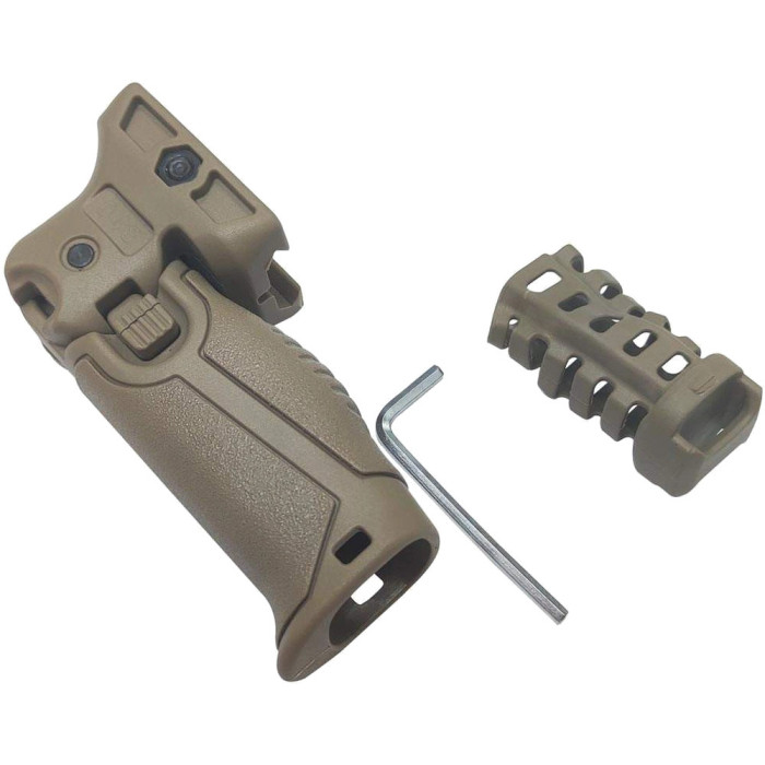 рукоятка DLG TACTICAL Coyote перенос вогню на Picatinny, складна(DLG-048) Z3.5.23.052
