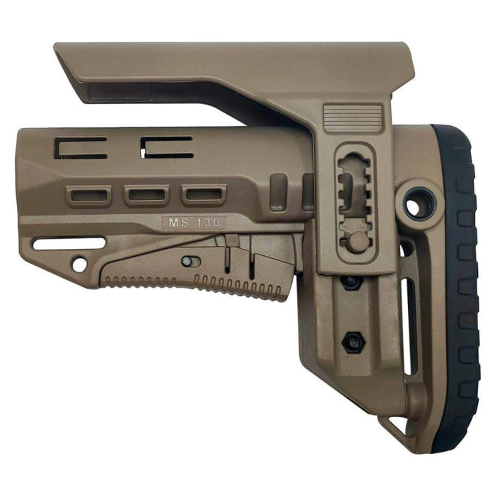 Приклад Tactical Coyote 4,5 см DLG TBS  with PCP (DLG-087\052) з вис підщічником антабка на 2 стор  
