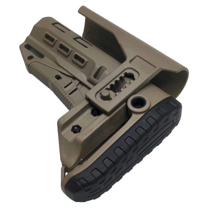 Приклад Tactical Coyote 4,5 см DLG TBS  with PCP (DLG-087\052) з вис підщічником антабка на 2 стор  