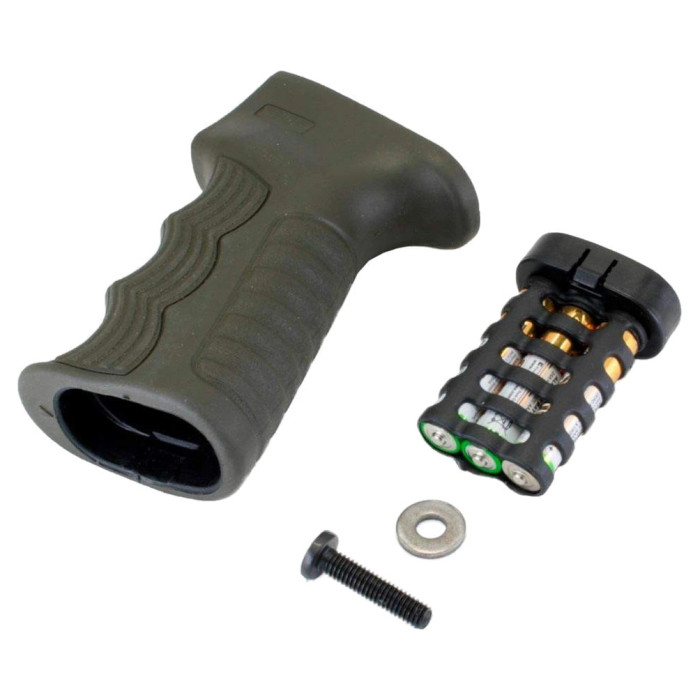 рукоятка Tactical Olive пістолетне для АК47(DLG-098) обгумована з відсіком Z3.5.23.007