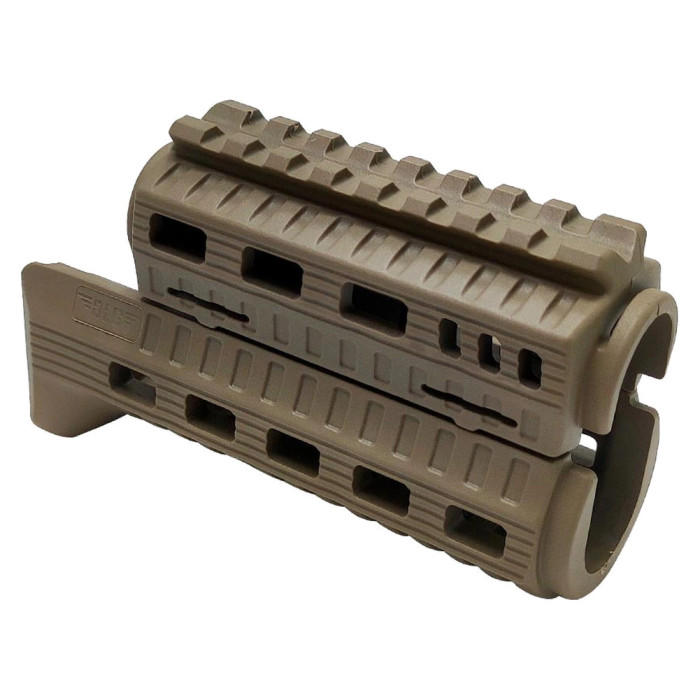 Цівка Tactical Coyote на АК74-SU(DLG-122) M-LOK HANDGUARD Z3.5.23.028