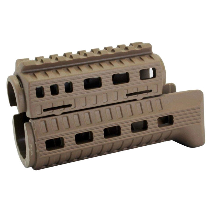 Цівка Tactical Coyote на АК74-SU(DLG-122) M-LOK HANDGUARD Z3.5.23.028