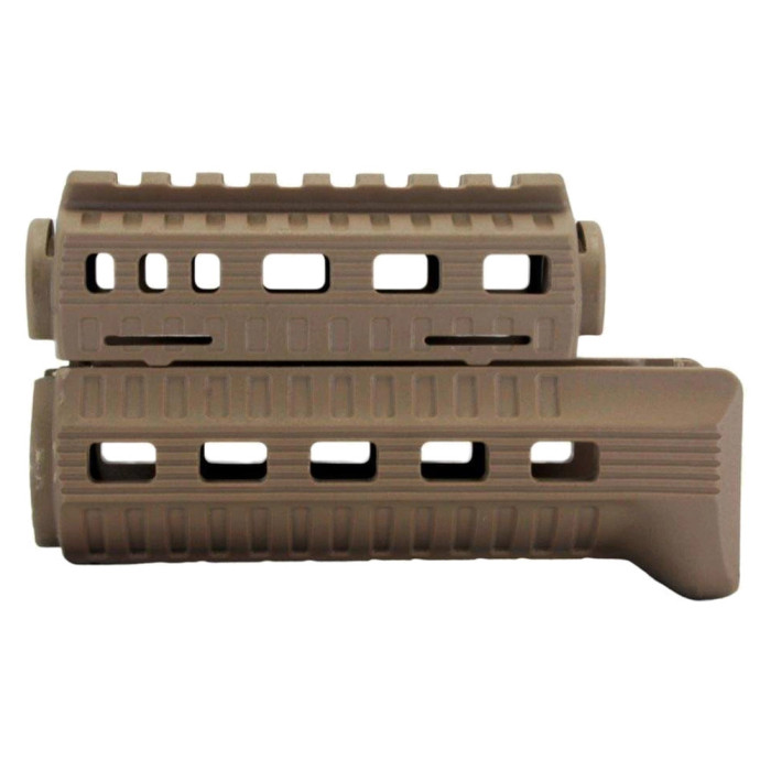 Цівка Tactical Coyote на АК74-SU(DLG-122) M-LOK HANDGUARD Z3.5.23.028
