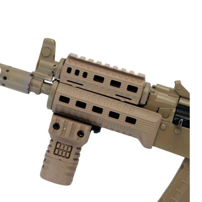 Цівка Tactical Coyote на АК74-SU(DLG-122) M-LOK HANDGUARD Z3.5.23.028