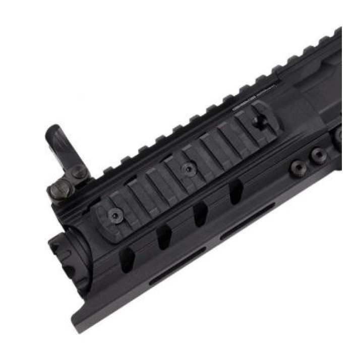 Планка DLG TACTICAL Black Picatinny для кріплення на M-LOK 9 слотів (DLG-112) Z7.4.45.010