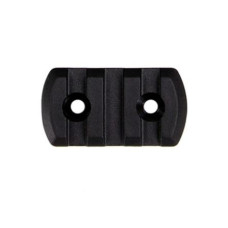 Планка DLG TACTICAL Black Picatinny для кріплення на M-Lok 3 Slots(DLG-109) Z7.4.45.001