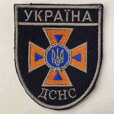 Шеврон (4*4, ДСНС кокарда)
